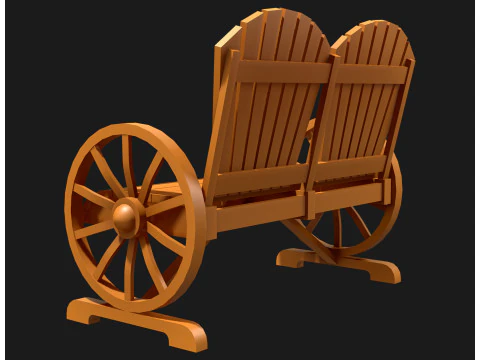 Graden Bench3 3D Model