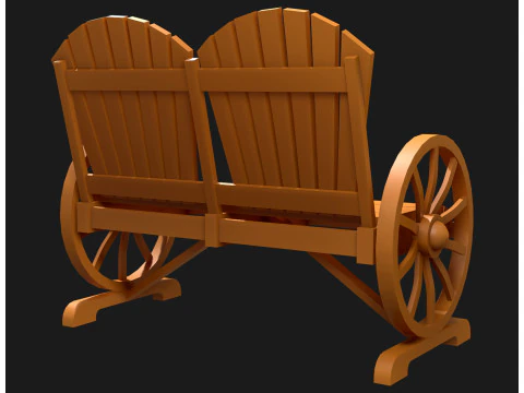 Graden Bench3 3D Model