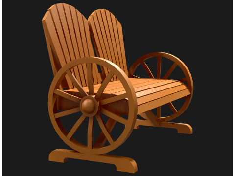 Graden Bench3 3D Model