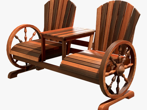 Graden Bench4 3D Model