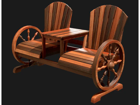 Graden Bench4 3D Model