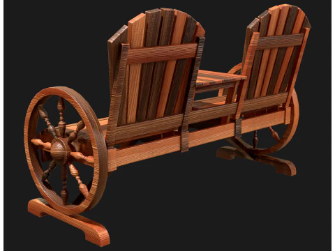Graden Bench4 3D Model