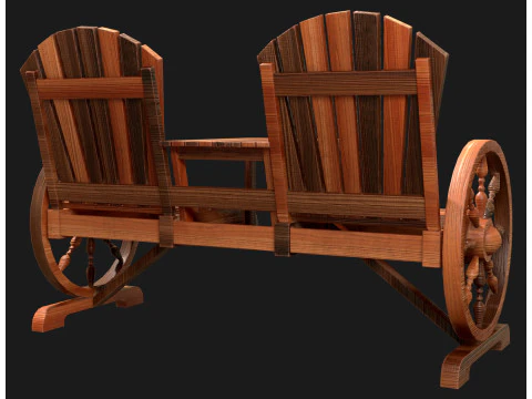 Graden Bench4 3D Model