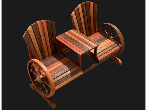 Graden Bench4 3D Model