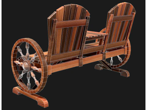 Graden Bench4 3D Model