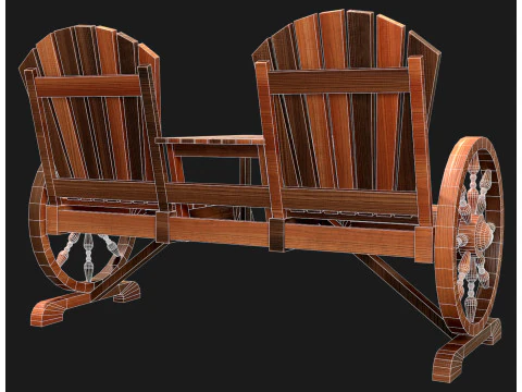 Graden Bench4 3D Model
