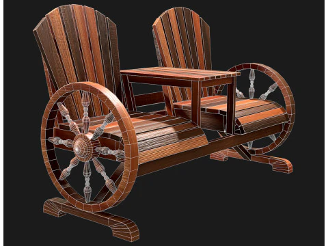 Graden Bench4 3D Model