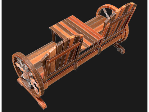 Gradenbank4 3D Model