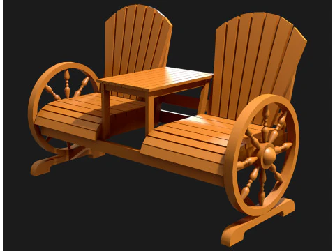 Graden Bench4 3D Model