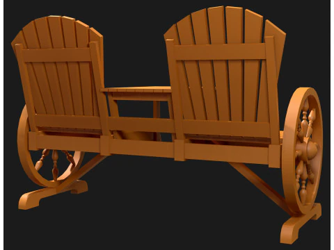 Graden Bench4 3D Model