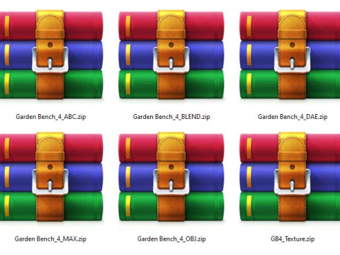 Graden Bench4 3D Model