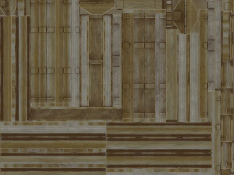 野餐长凳1 3D 模型