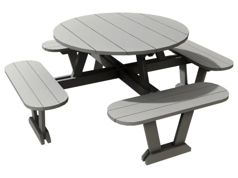 Panca da picnic6 Modello 3D