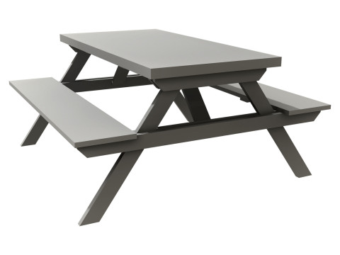 Banco de piquenique7 Modelo 3D