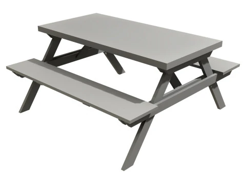 Picnic bench7 3D Model