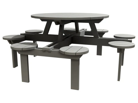 Picnic bench8 3D Model