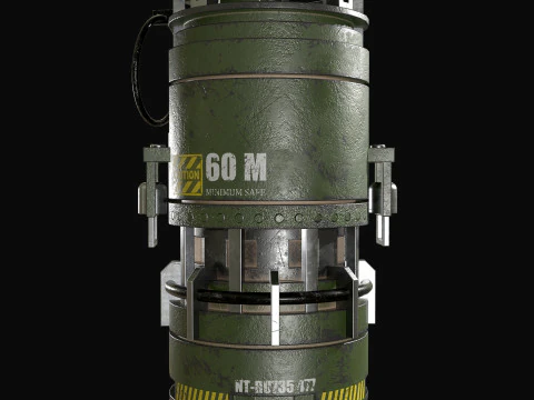 Granaatconcept1 3D Model