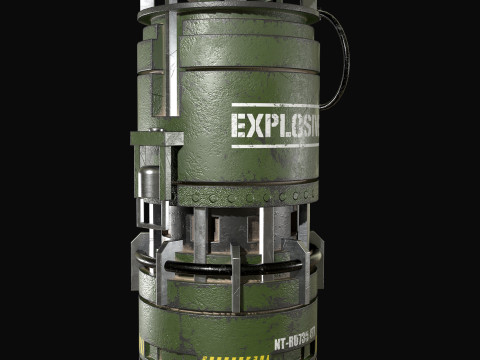 El bombası konsepti1 3D Model