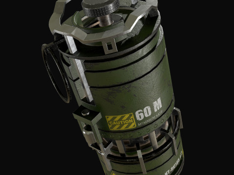 El bombası konsepti1 3D Model