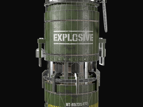 El bombası konsepti1 3D Model