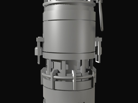 El bombası konsepti1 3D Model