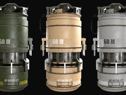 Granaatconcept1 3D Model