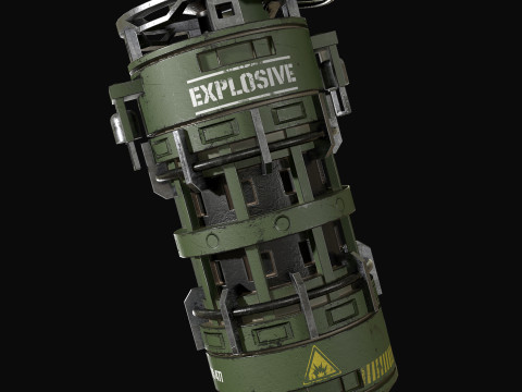 Granatenkonzept2 3D Modell