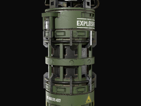 Granatenkonzept2 3D Modell
