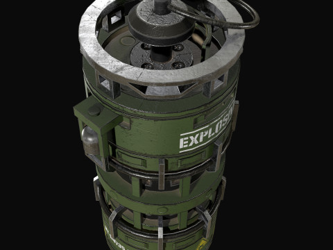 Granatenkonzept2 3D Modell