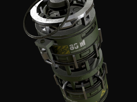 Granatenkonzept2 3D Modell