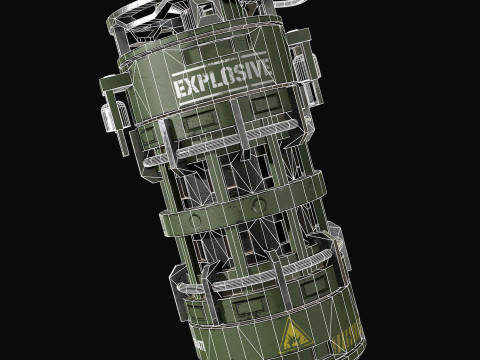 Granatenkonzept2 3D Modell