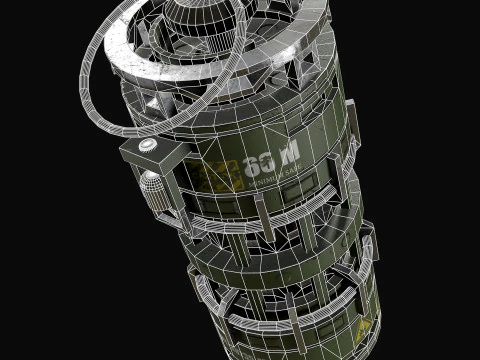 Grenade Concept2 3D Model