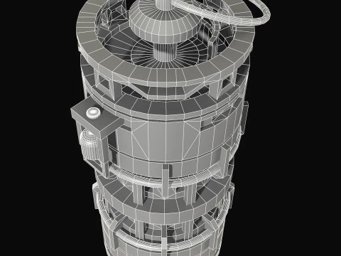 Grenade Concept2 3D Model