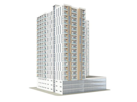 Edif&iacute;cio de Uso Misto 1 Modelo 3D