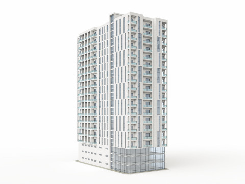Edifício de Uso Misto 3 Modelo 3D