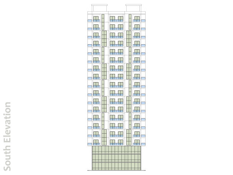 Edificio de Uso Mixto 3 Modelo 3D