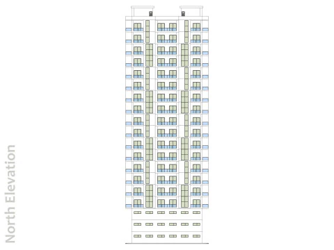Mixed Use Building 3 3D Model