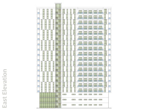 Mixed Use Building 3 3D Model