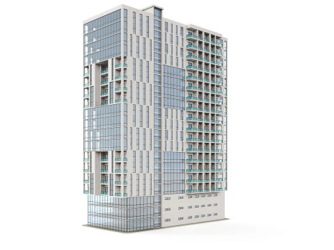 Mixed Use Building5 3D Model