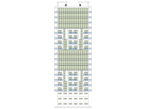 Mixed Use Building5 3D Model