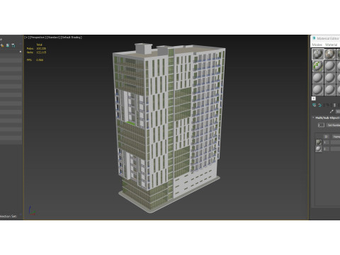 Багатофункціональний будинок 5 3D Модель