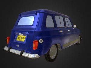renault 4 3D Модель