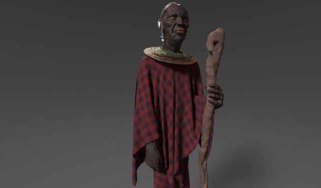 peroson tribe 3D 모델 .c4d .max .obj .3ds .fbx .stl .blend 
