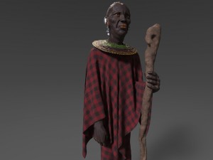 peroson tribe 3D 모델