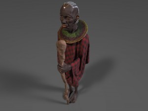 peroson tribe 3D 모델