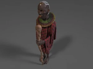 佩罗森部落 3D 模型