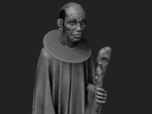 佩罗森部落 3D 模型