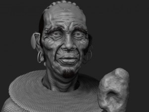 peroson tribe 3D 모델