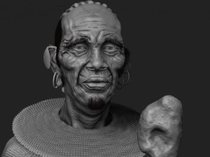 佩罗森部落 3D 模型