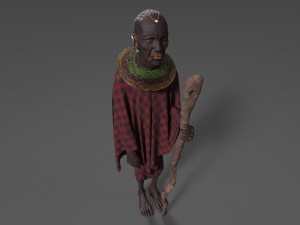 peroson tribe 3D 모델